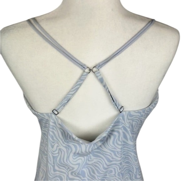 Abercrombie & Fitch Light Blue Dress Size LT - Picture 5 of 9